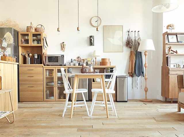 円形ダイニングテーブル Enkel(アンクル) ホワイト｜北欧