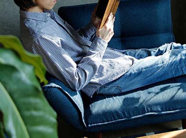 1人掛けリクライニングソファ FLAT（フラット）｜北欧・ヴィンテージ