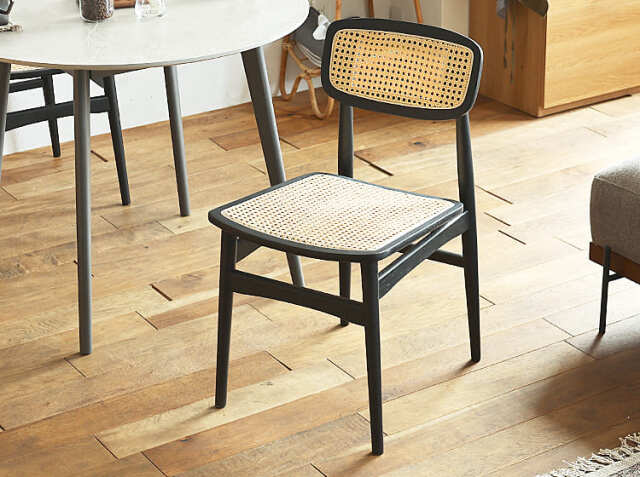 デスクチェア　form（フォーム）F7-119BK ブラック デスクチェア form（フォーム）｜北欧・ヴィンテージインテリア・家具