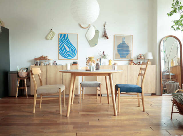 円形ダイニングテーブル form（フォーム）116｜北欧