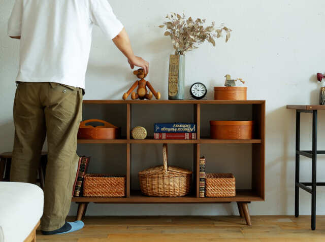 オープンシェルフ form（フォーム） ブラウンタイプ｜北欧