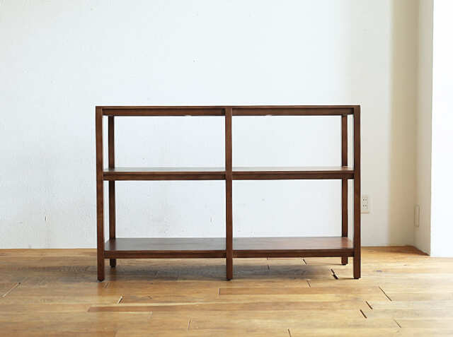 オープンシェルフ form（フォーム）ブラウン 120cm｜北欧