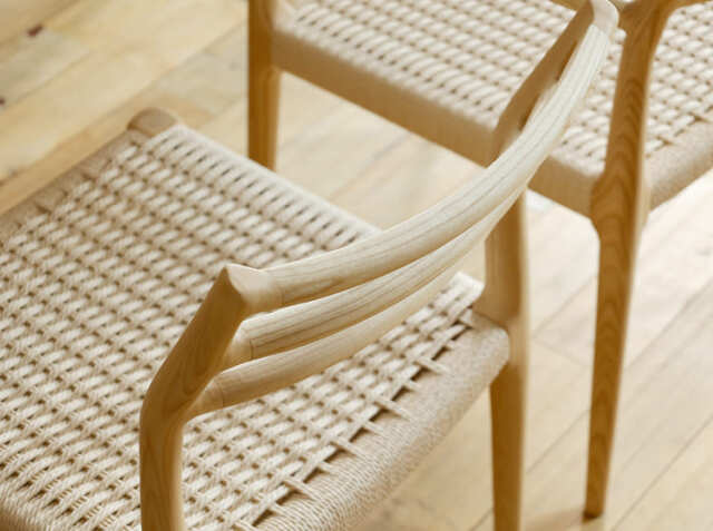 ダイニングチェアー form（フォーム）134 ナチュラル｜北欧