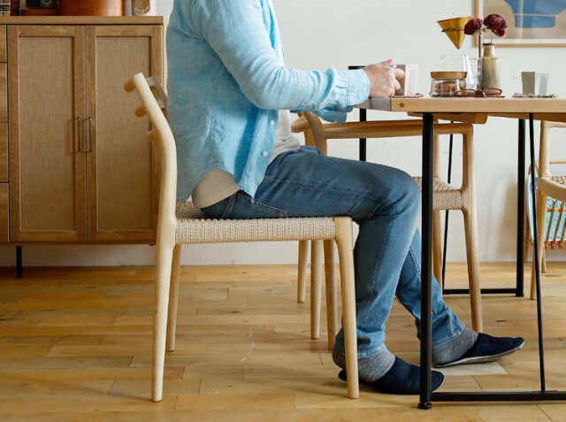 ダイニングチェアー form（フォーム）134 ナチュラル｜北欧