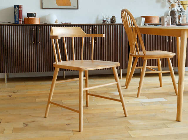 ダイニングチェア form（フォーム）115 ナチュラルタイプ｜北欧