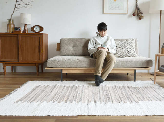 ソファ　ソファー　ローソファ　フロアソファ　リビングソファ　ベージュ ソファソファーローソファフロアソファリビングソファベージュ