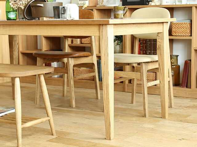 引出し付きダイニングテーブル Fudge（ファッジ）｜北欧・ヴィンテージ