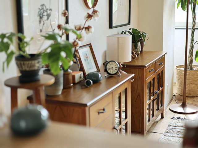 幅80cmキャビネット Garba（ガルバ）｜北欧・ヴィンテージインテリア