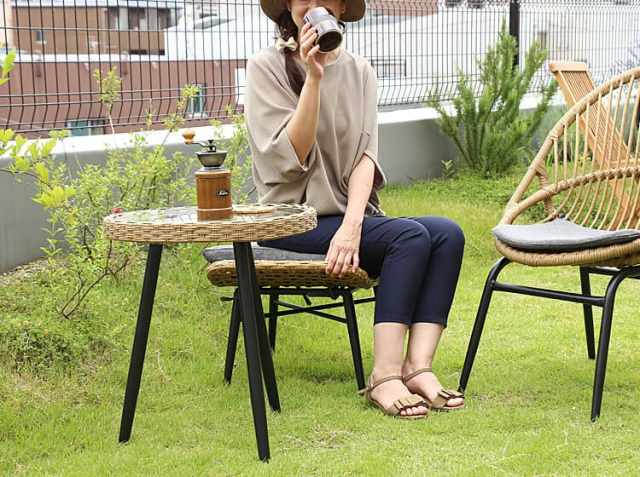 円形サイドテーブル Rizonea（リゾネア）｜北欧・ヴィンテージ