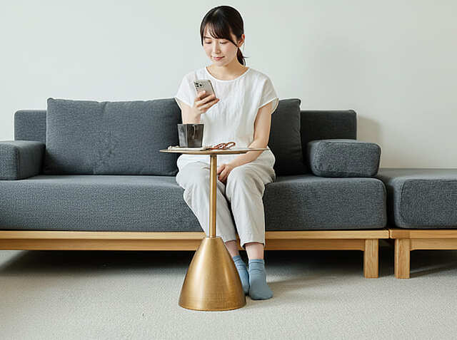 サイドテーブル gofle（ゴフレ）｜北欧・ヴィンテージインテリア・家具