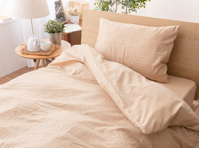 枕・布団カバー3点セット ホテルstyle（ホテルスタイル）｜北欧