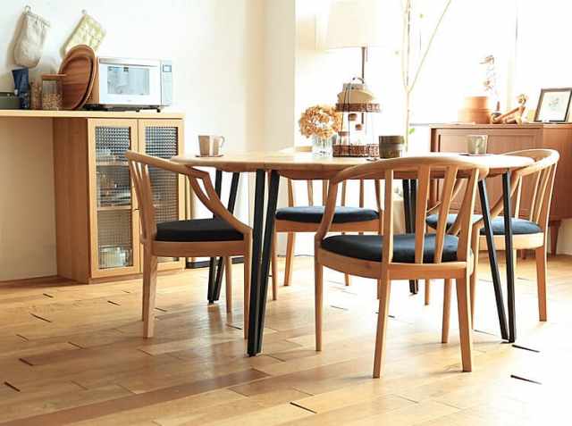 円形ダイニングテーブル ilum(イルム) 120cmタイプ｜北欧