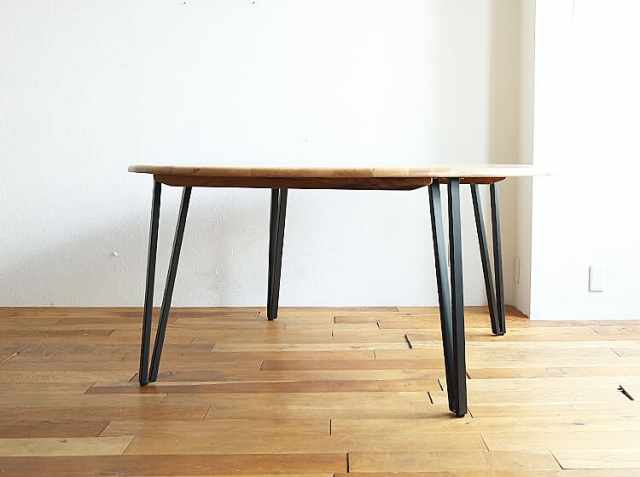 【pimさま専用】北欧調 120cm 円形オーク無垢材ダイニングテーブル ダイニングテーブル 円形 120cm オーク 無垢 天然木 丸形 木製