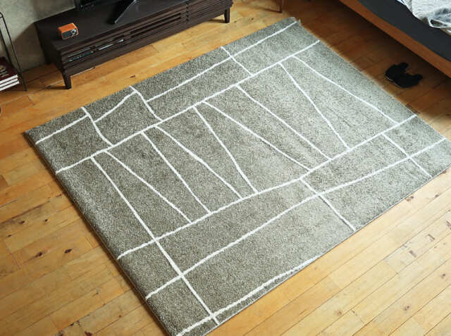 省エネラグマット ジオーニ（Gioni) 130cm×190cm｜北欧・ヴィンテージ