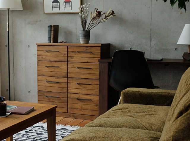 チェスト Kais（カイズ） 80cmタイプ｜北欧・ヴィンテージインテリア