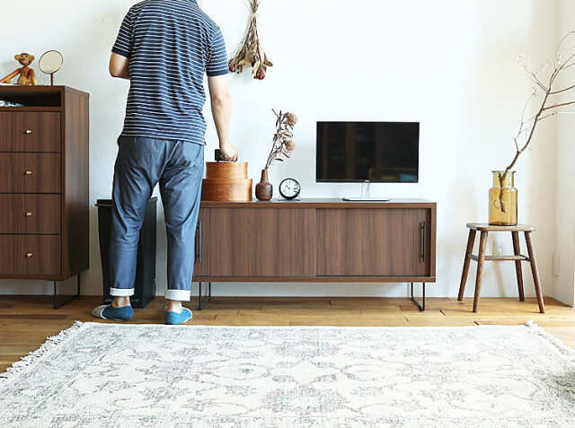 ローボード Kalen（カレン）幅120cm ブラウンカラー｜北欧