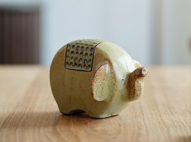 オブジェ かしわ窯 elephant｜北欧・ヴィンテージインテリア・家具通販