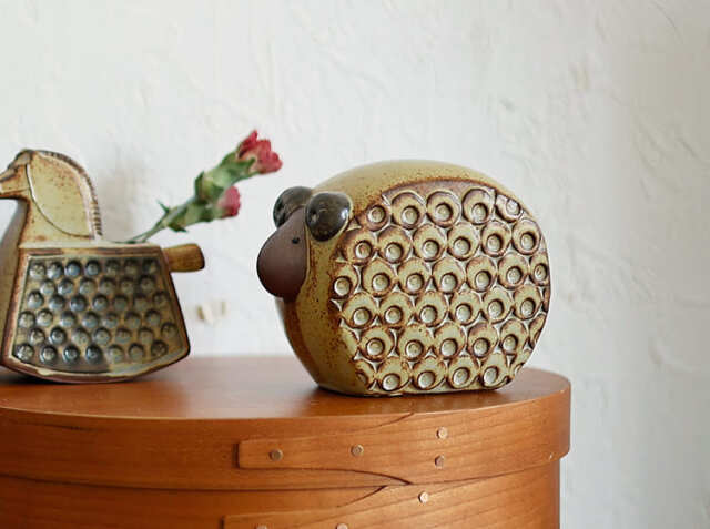 オブジェ かしわ窯 sheep｜北欧・ヴィンテージインテリア・家具