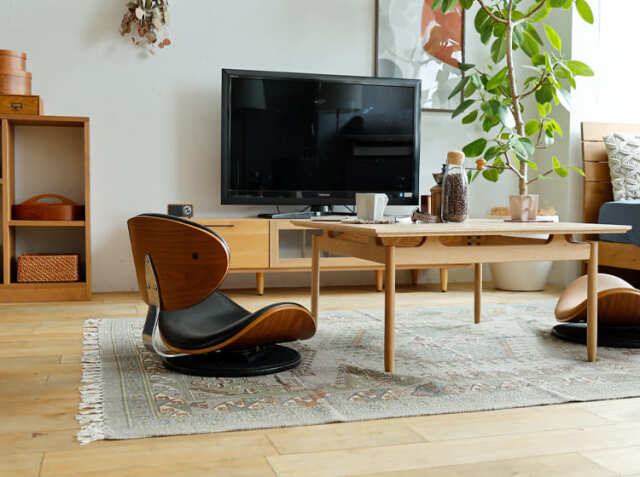 360度回転式ローラウンドチェアー KNOX（ノックス）008｜北欧