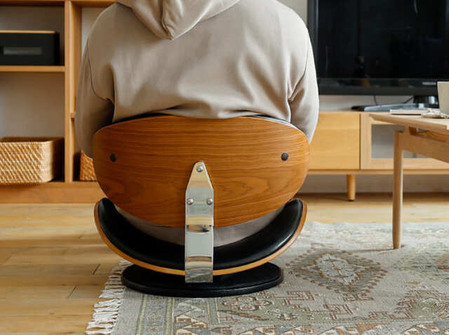 360度回転式ローラウンドチェアー KNOX（ノックス）008｜北欧