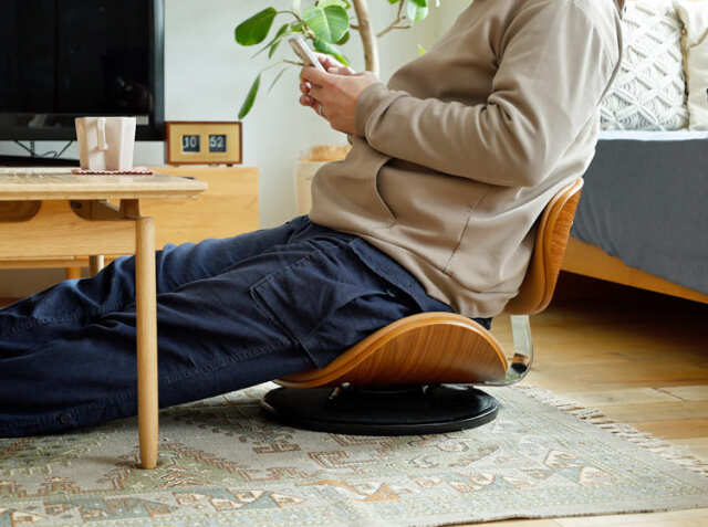 360度回転式ローラウンドチェアー KNOX（ノックス）008｜北欧