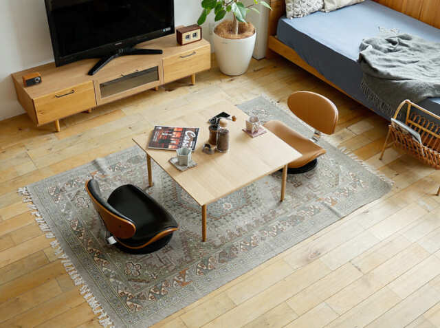 360度回転式ローラウンドチェアー KNOX（ノックス）008｜北欧