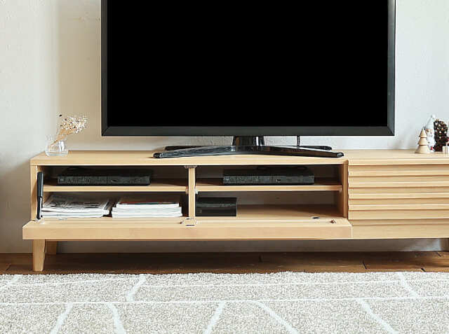 国産 テレビボード LENO（レノ）150cmタイプ｜北欧・ヴィンテージ