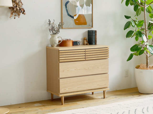 チェスト Lepra（レプラ）幅80cm｜北欧・ヴィンテージインテリア・家具