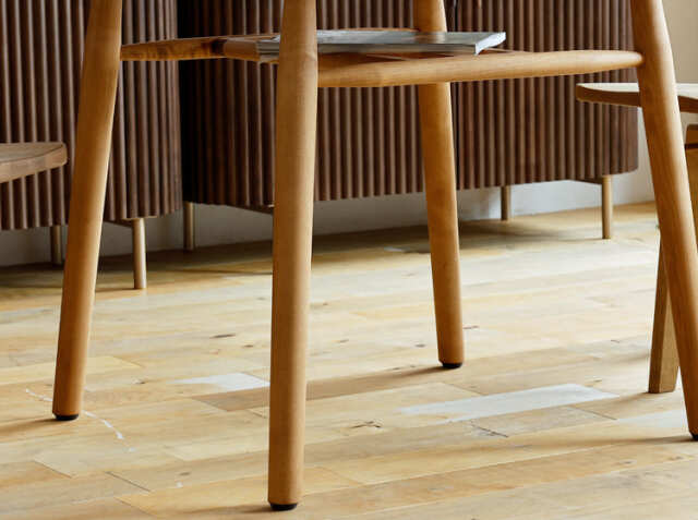 ダイニングテーブル 105cm ラウンド 円形　ナチュラル Amazon｜丸 デザイン 北欧 ラウンド テーブルダイニング 105 丸