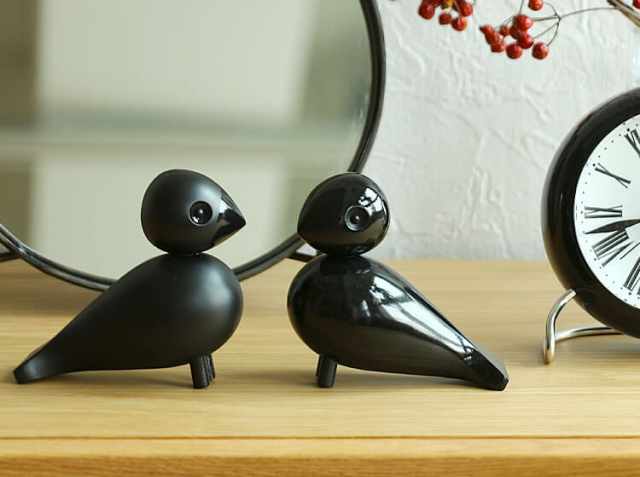 KAY BOJESEN DENMARK ペアラブバード Black｜北欧・ヴィンテージ