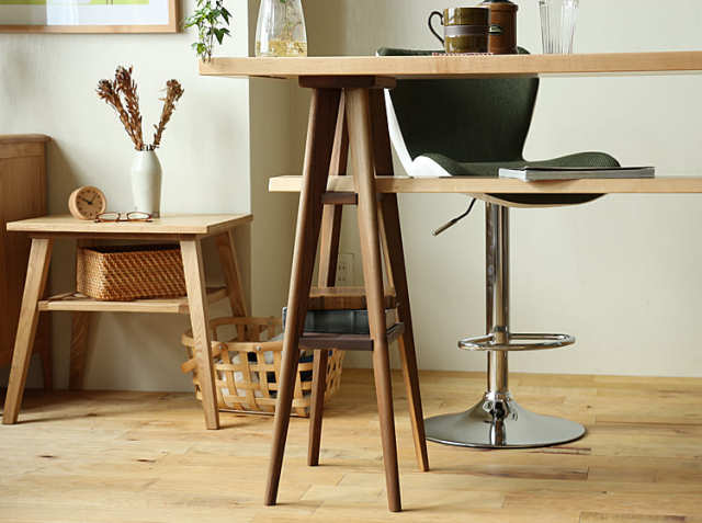 【極美品】大雪木工 luonto ルオント 150カウンターテーブル 楽天市場】150カウンター luonto 大雪木工 カウンターテーブル幅