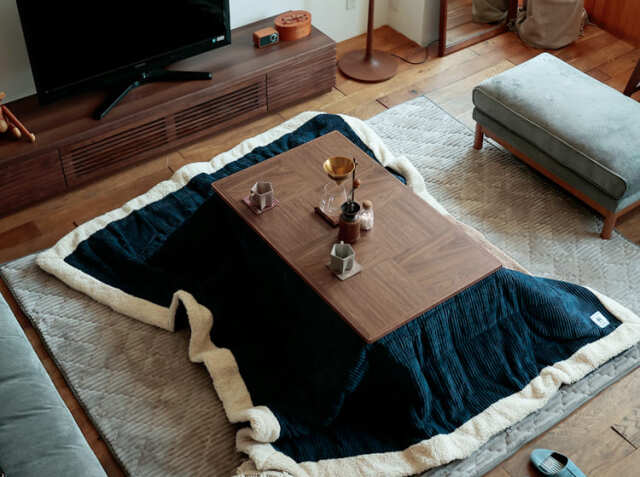 こたつテーブル Merry（メリー） ブラウンタイプ｜北欧・ヴィンテージ