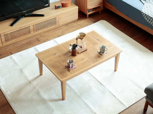 【ひかり】MARUSYOU こたつテーブル ナチュラル 55cm ひかり様専用】MARUSYOU こたつテーブル ナチュラル 55cm