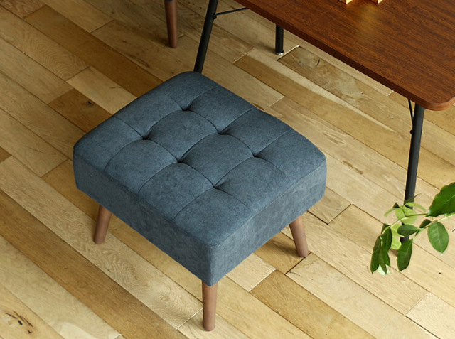 オットマン mild（ミルド）ディープブルータイプ｜北欧・ヴィンテージ