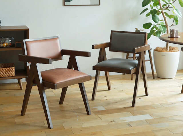 ダイニングチェア Mogen(モーゲン) レザータイプ｜北欧・ヴィンテージ