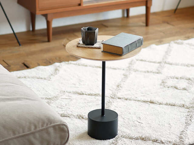 サイドテーブル Muse（ミューズ）Aタイプ ナチュラル｜北欧