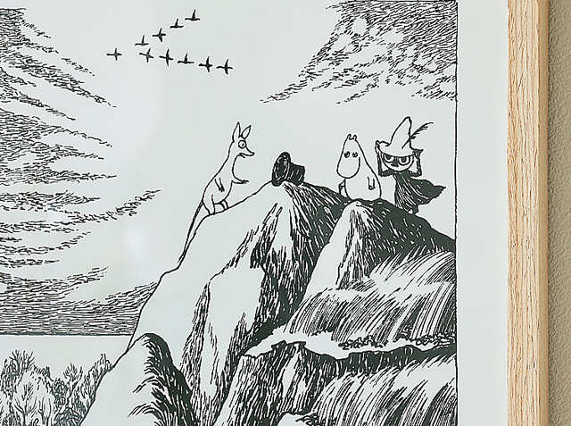 アートポスター MOOMIN（ムーミン）The Journey｜北欧・ヴィンテージ