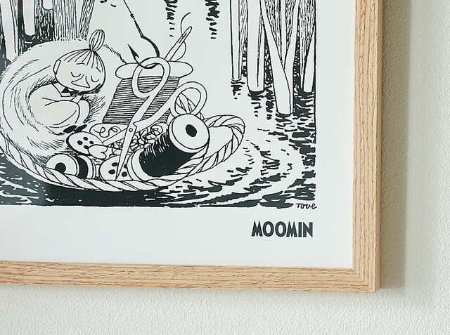 アートポスター MOOMIN（ムーミン）Snufkin Fishing｜北欧