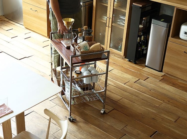 キッチンワゴン finel（ファインネル）幅60cm｜北欧・ヴィンテージ