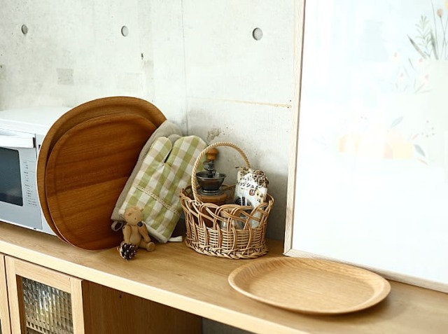 エトワンハンドルバスケット Towc（トーク） 透かし編み｜北欧