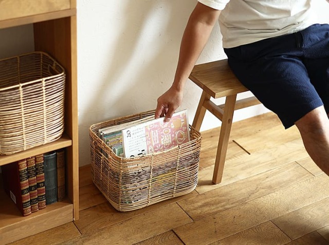 ラウタラタンバスケット Towc（トーク）長方形サイズ｜北欧