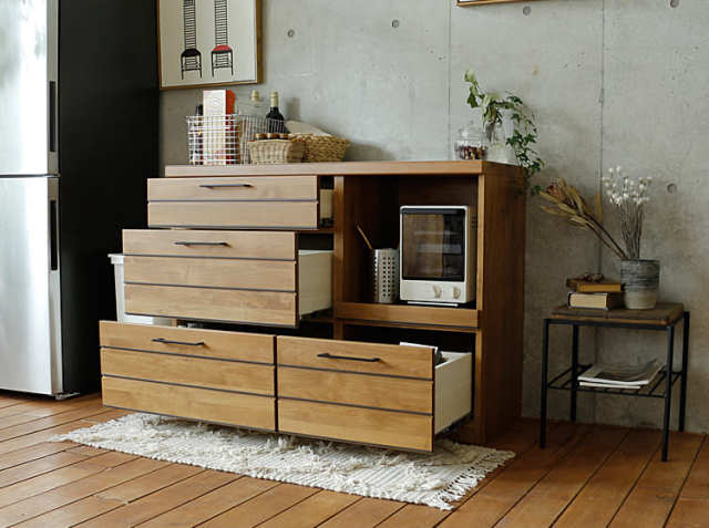 東馬 LINA(リナ) 120 キッチンカウンター LINA 120 キッチンカウンター｜北欧・ヴィンテージインテリア・家具