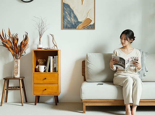 ココロ調家具 サイドチェスト COCOA（ココア）｜北欧・ヴィンテージインテリア・家具