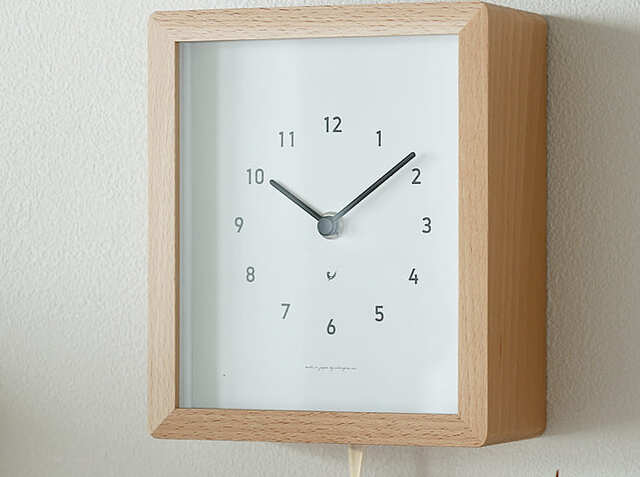 振り子時計 Blanc CLOCK NATURAL｜北欧・ヴィンテージインテリア・家具