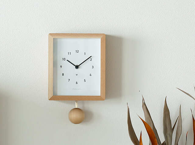 振り子時計 Blanc CLOCK NATURAL｜北欧・ヴィンテージインテリア・家具