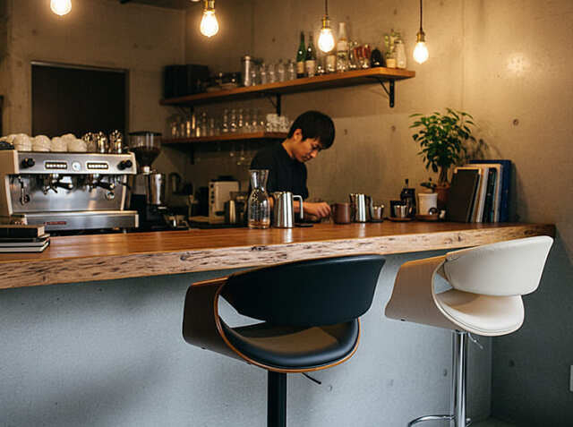 未使用　　カウンターチェアー   茶色 or   グレー　部屋 カウンターチェアー NOXI（ノクシィ）｜北欧・ヴィンテージインテリア