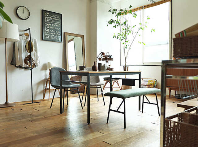 ダイニングテーブル Nola（ノラ) 120cmタイプ｜北欧・ヴィンテージ