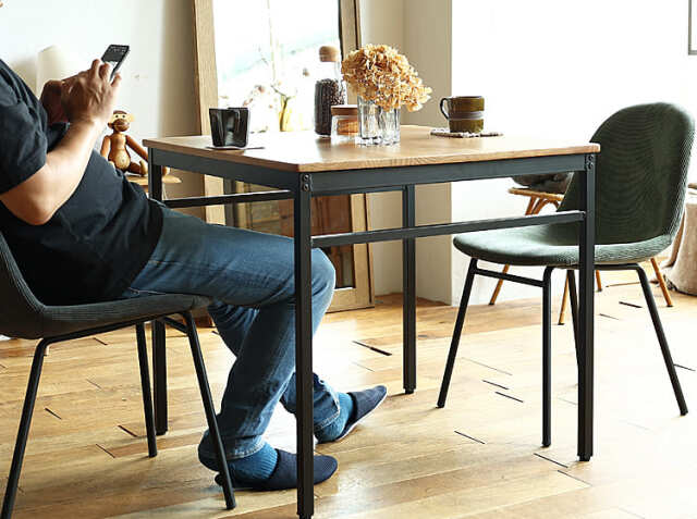 カフェテーブル Nola（ノラ)幅75cm｜北欧・ヴィンテージインテリア