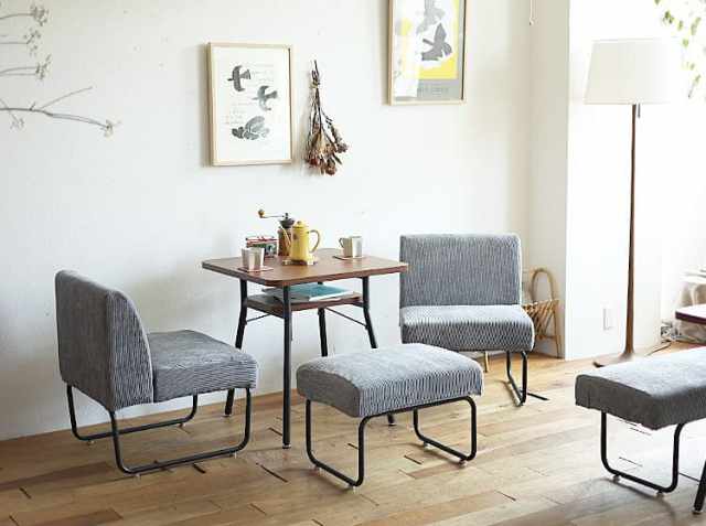 新品 送料込 ファブリック×スチール脚 キルティ ングソファ 1人掛け 1人掛けソファー NOVEMBER(ノーベンバー)｜北欧・ヴィンテージ