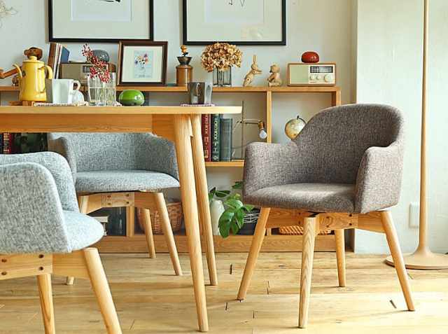 回転式ダイニングチェアー Orois(オロワーズ)｜北欧・ヴィンテージ